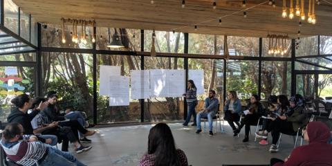 Working with community activists in Future Together Now project with forumZFD