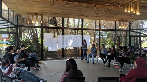 Working with community activists in Future Together Now project with forumZFD