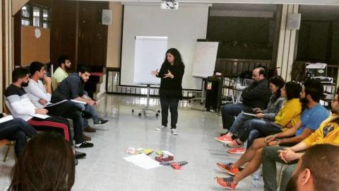 Working with community activists in Future Together Now project with forumZFD